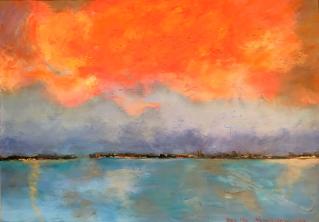 Zürichsee an einem heissen Sommertag